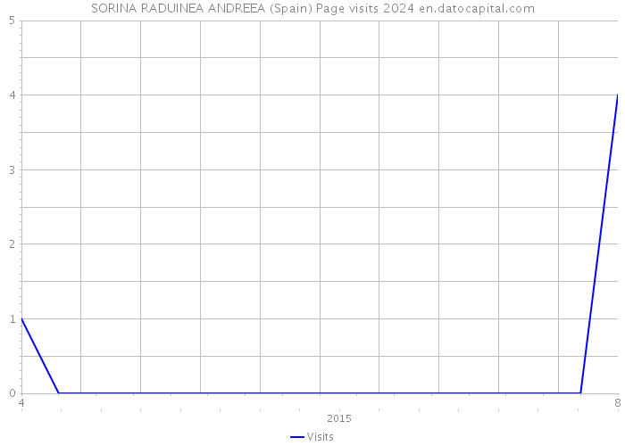 SORINA RADUINEA ANDREEA (Spain) Page visits 2024 