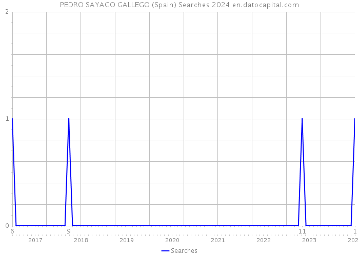 PEDRO SAYAGO GALLEGO (Spain) Searches 2024 