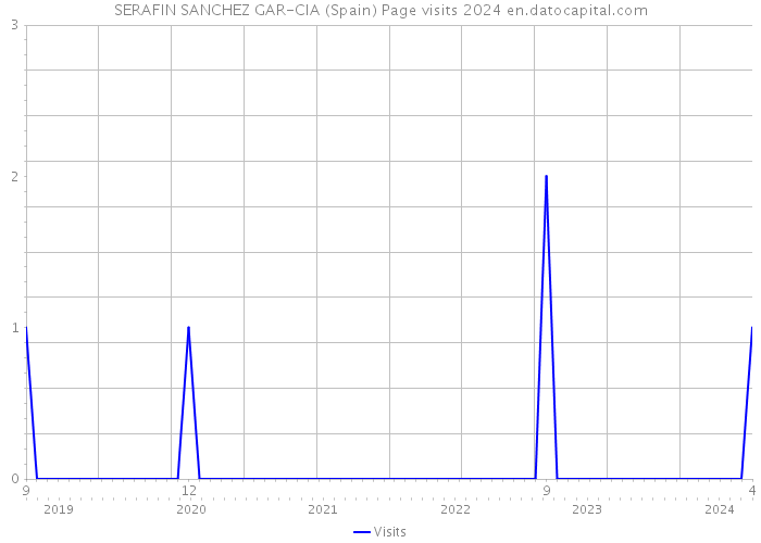 SERAFIN SANCHEZ GAR-CIA (Spain) Page visits 2024 