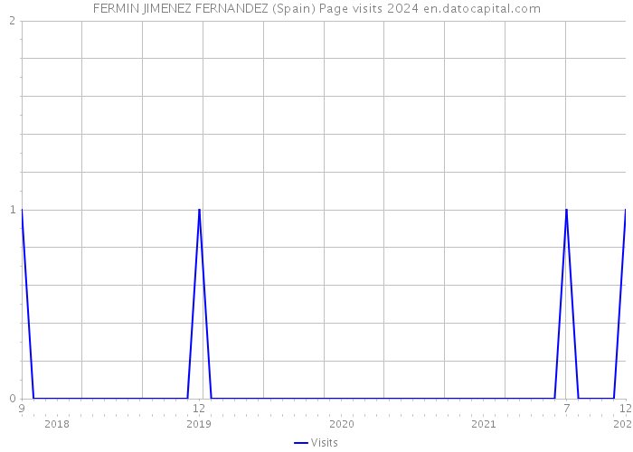 FERMIN JIMENEZ FERNANDEZ (Spain) Page visits 2024 