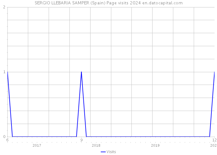 SERGIO LLEBARIA SAMPER (Spain) Page visits 2024 