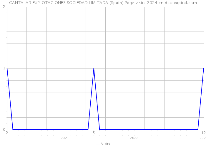 CANTALAR EXPLOTACIONES SOCIEDAD LIMITADA (Spain) Page visits 2024 