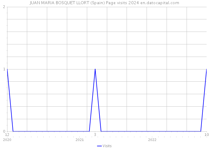 JUAN MARIA BOSQUET LLORT (Spain) Page visits 2024 