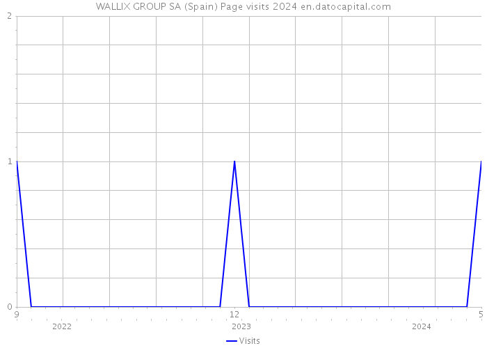 WALLIX GROUP SA (Spain) Page visits 2024 