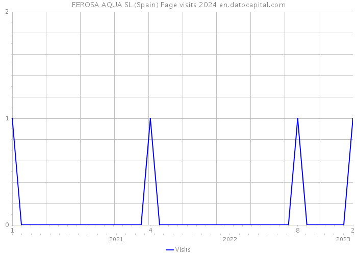 FEROSA AQUA SL (Spain) Page visits 2024 