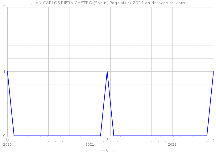 JUAN CARLOS RIERA CASTRO (Spain) Page visits 2024 