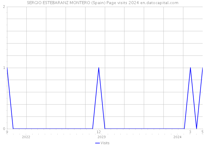 SERGIO ESTEBARANZ MONTERO (Spain) Page visits 2024 