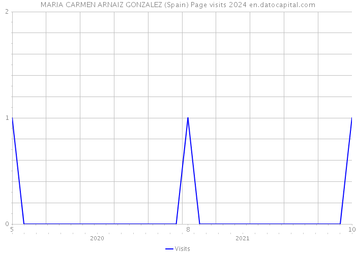 MARIA CARMEN ARNAIZ GONZALEZ (Spain) Page visits 2024 