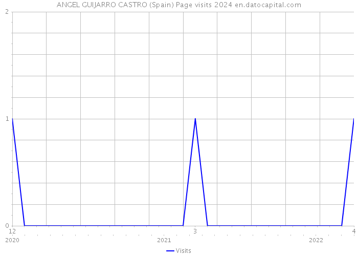 ANGEL GUIJARRO CASTRO (Spain) Page visits 2024 
