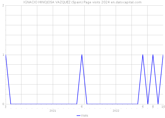 IGNACIO HINOJOSA VAZQUEZ (Spain) Page visits 2024 