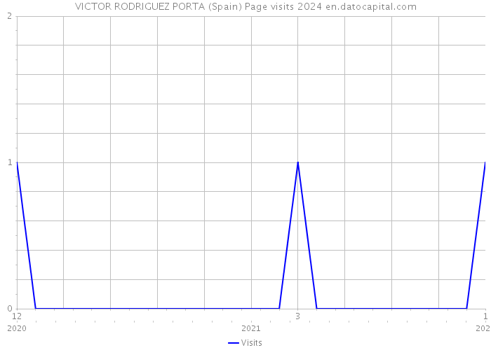 VICTOR RODRIGUEZ PORTA (Spain) Page visits 2024 