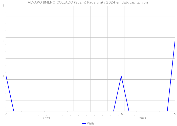 ALVARO JIMENO COLLADO (Spain) Page visits 2024 