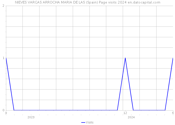 NIEVES VARGAS ARROCHA MARIA DE LAS (Spain) Page visits 2024 