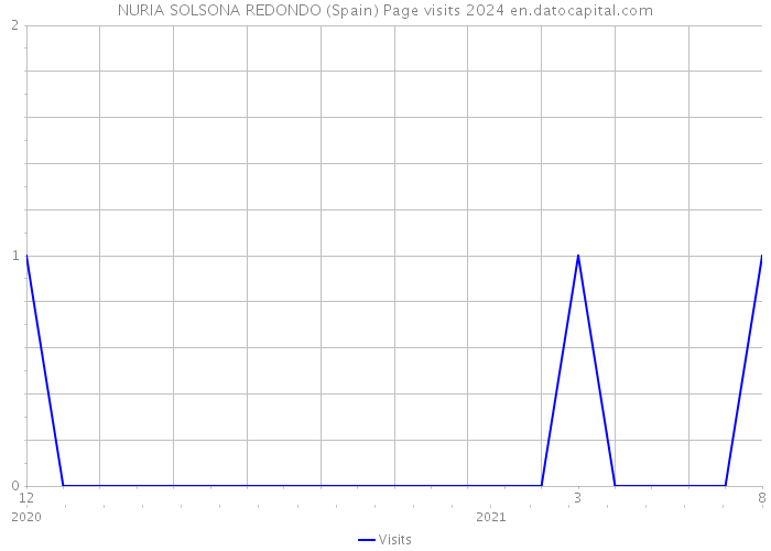 NURIA SOLSONA REDONDO (Spain) Page visits 2024 