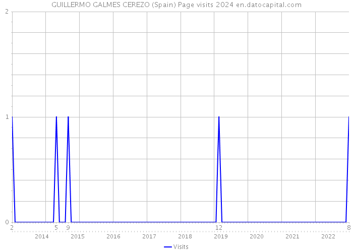 GUILLERMO GALMES CEREZO (Spain) Page visits 2024 