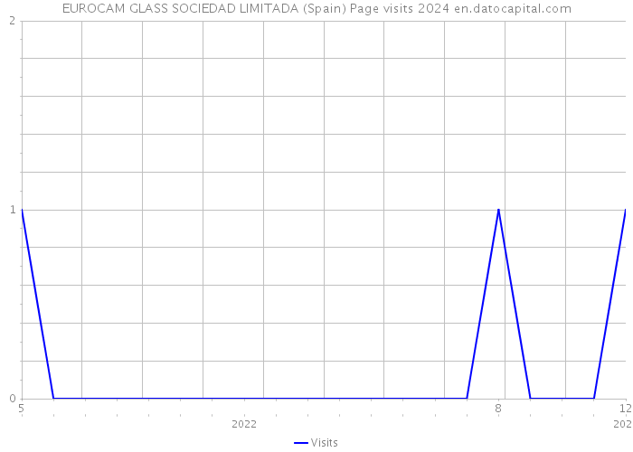 EUROCAM GLASS SOCIEDAD LIMITADA (Spain) Page visits 2024 