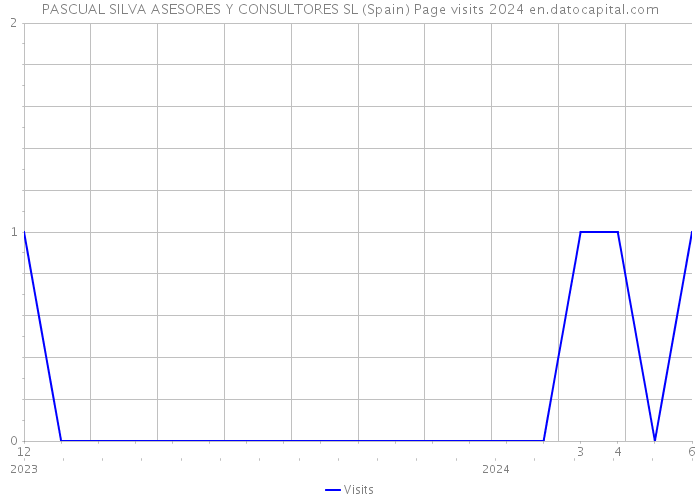 PASCUAL SILVA ASESORES Y CONSULTORES SL (Spain) Page visits 2024 