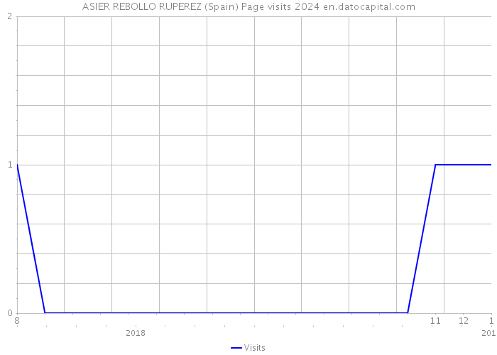 ASIER REBOLLO RUPEREZ (Spain) Page visits 2024 