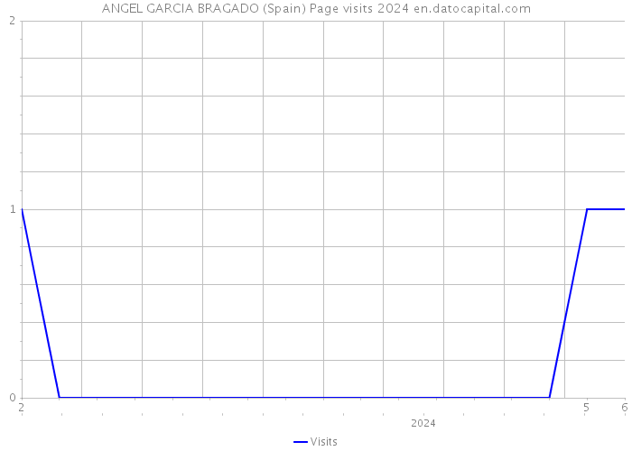 ANGEL GARCIA BRAGADO (Spain) Page visits 2024 