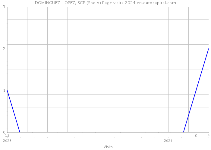 DOMINGUEZ-LOPEZ, SCP (Spain) Page visits 2024 