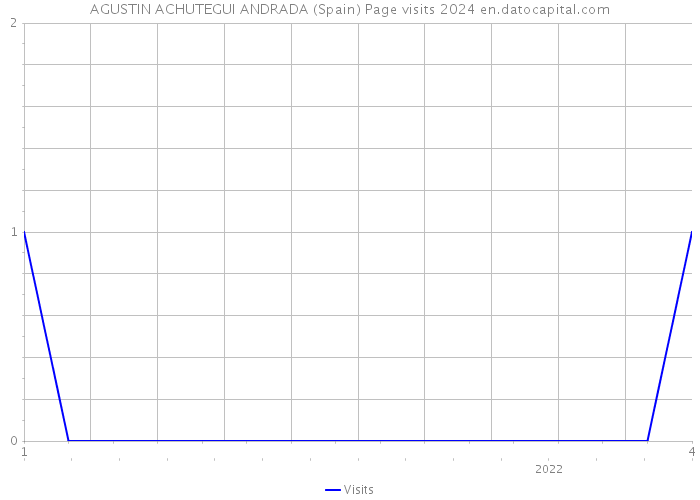 AGUSTIN ACHUTEGUI ANDRADA (Spain) Page visits 2024 