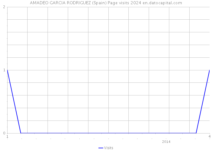 AMADEO GARCIA RODRIGUEZ (Spain) Page visits 2024 