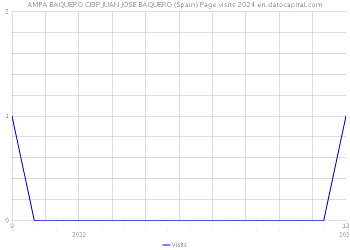 AMPA BAQUERO CEIP JUAN JOSE BAQUERO (Spain) Page visits 2024 