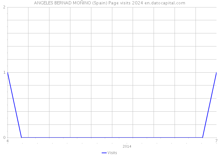 ANGELES BERNAD MOÑINO (Spain) Page visits 2024 