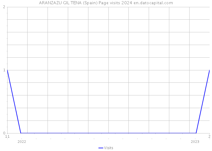 ARANZAZU GIL TENA (Spain) Page visits 2024 