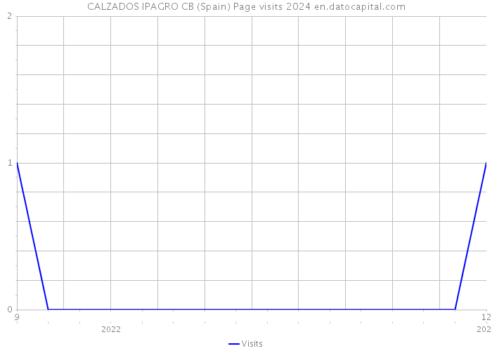 CALZADOS IPAGRO CB (Spain) Page visits 2024 