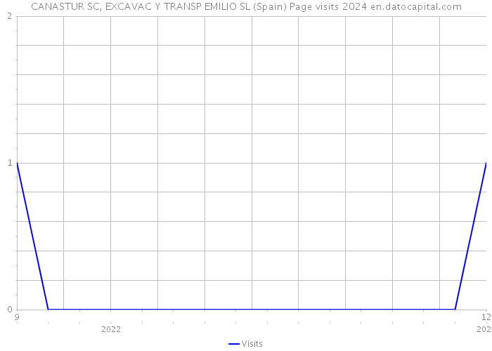 CANASTUR SC, EXCAVAC Y TRANSP EMILIO SL (Spain) Page visits 2024 