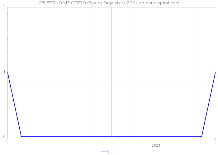 CELESTINO VIZ OTERO (Spain) Page visits 2024 