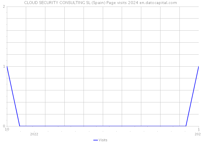 CLOUD SECURITY CONSULTING SL (Spain) Page visits 2024 