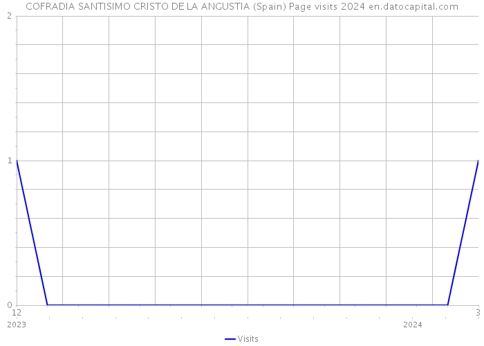 COFRADIA SANTISIMO CRISTO DE LA ANGUSTIA (Spain) Page visits 2024 