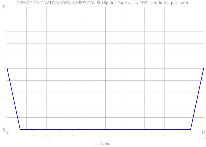 DIDACTICA Y VALORACION AMBIENTAL SL (Spain) Page visits 2024 