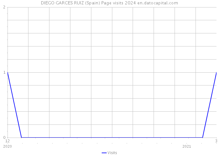 DIEGO GARCES RUIZ (Spain) Page visits 2024 