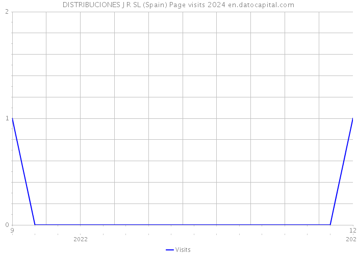 DISTRIBUCIONES J R SL (Spain) Page visits 2024 