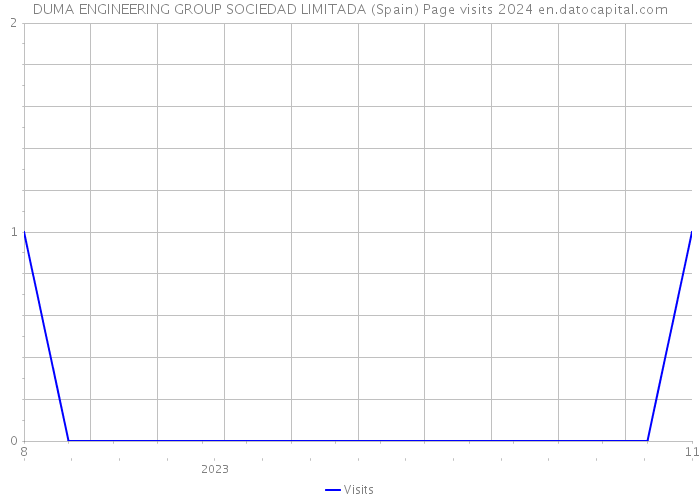 DUMA ENGINEERING GROUP SOCIEDAD LIMITADA (Spain) Page visits 2024 