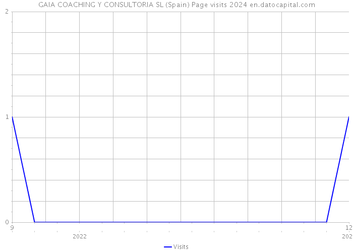 GAIA COACHING Y CONSULTORIA SL (Spain) Page visits 2024 