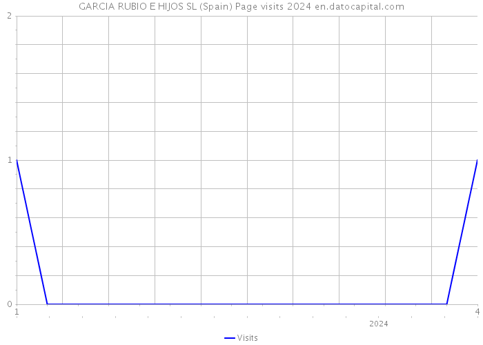 GARCIA RUBIO E HIJOS SL (Spain) Page visits 2024 