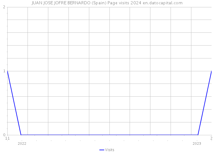 JUAN JOSE JOFRE BERNARDO (Spain) Page visits 2024 