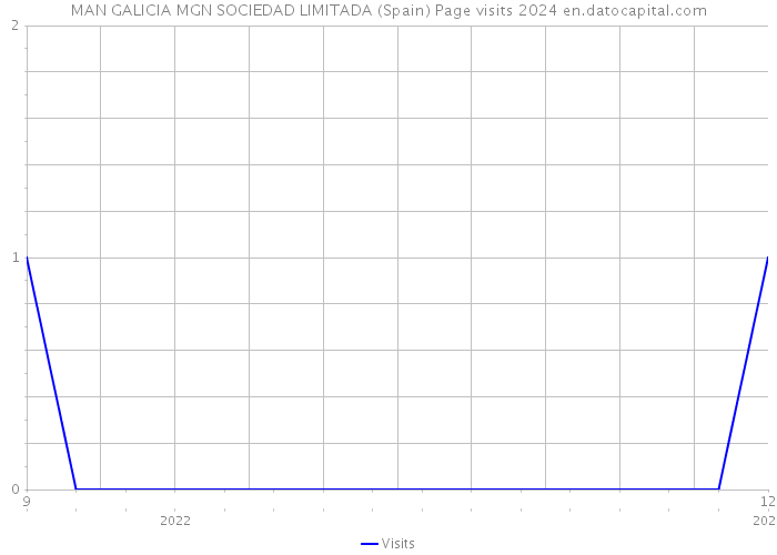MAN GALICIA MGN SOCIEDAD LIMITADA (Spain) Page visits 2024 