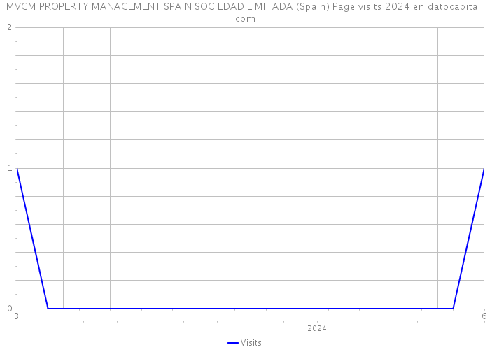 MVGM PROPERTY MANAGEMENT SPAIN SOCIEDAD LIMITADA (Spain) Page visits 2024 