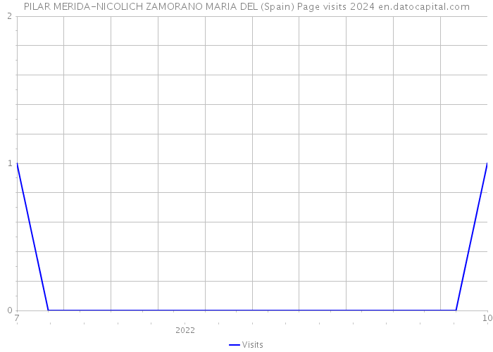 PILAR MERIDA-NICOLICH ZAMORANO MARIA DEL (Spain) Page visits 2024 