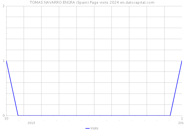 TOMAS NAVARRO ENGRA (Spain) Page visits 2024 