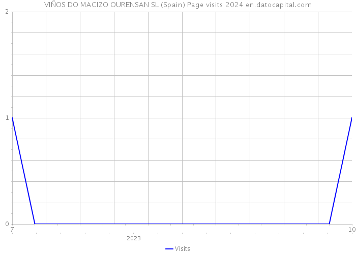 VIÑOS DO MACIZO OURENSAN SL (Spain) Page visits 2024 