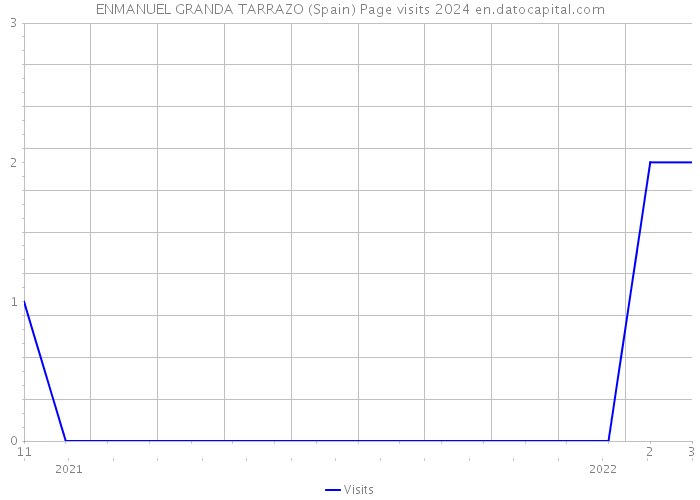 ENMANUEL GRANDA TARRAZO (Spain) Page visits 2024 