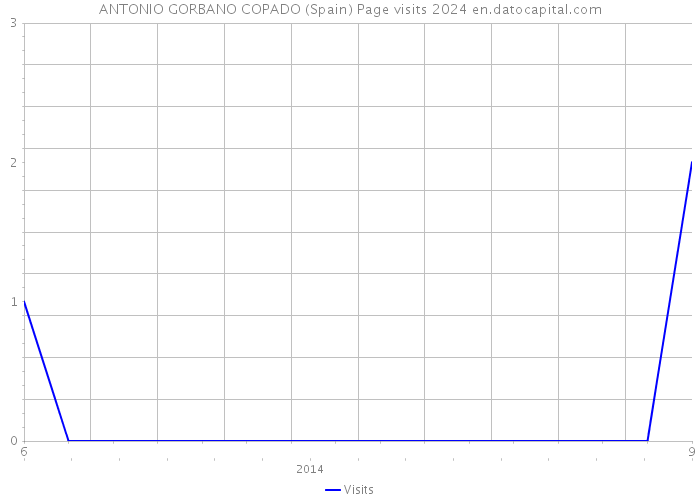 ANTONIO GORBANO COPADO (Spain) Page visits 2024 