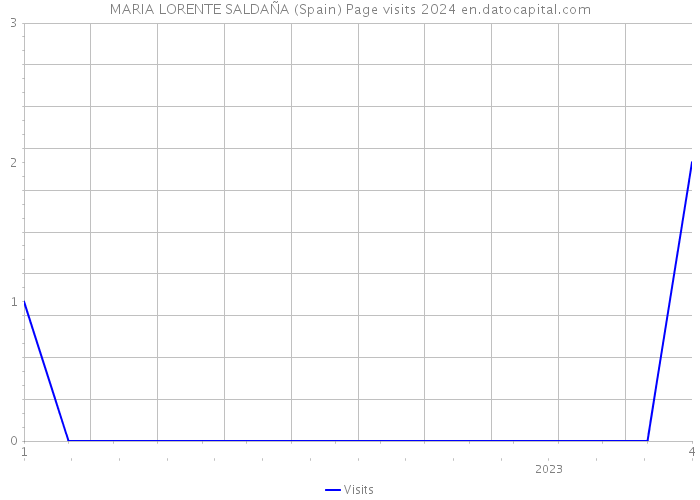 MARIA LORENTE SALDAÑA (Spain) Page visits 2024 