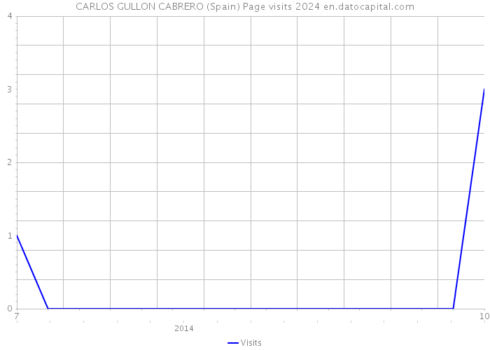 CARLOS GULLON CABRERO (Spain) Page visits 2024 